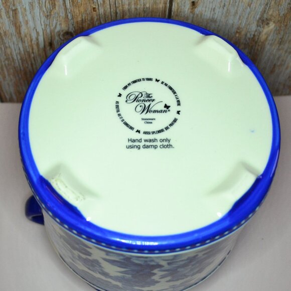 Pioneer Woman Utensil Holder Vintage Floral Pattern New Never Used Kitchen Tools - Picture 9 of 10